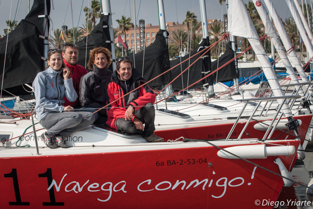 Business Yachtclub Barcelona, Heidi Niedermair, Michele Franchi, Loredana Fulgosi y Rafa Domínguez